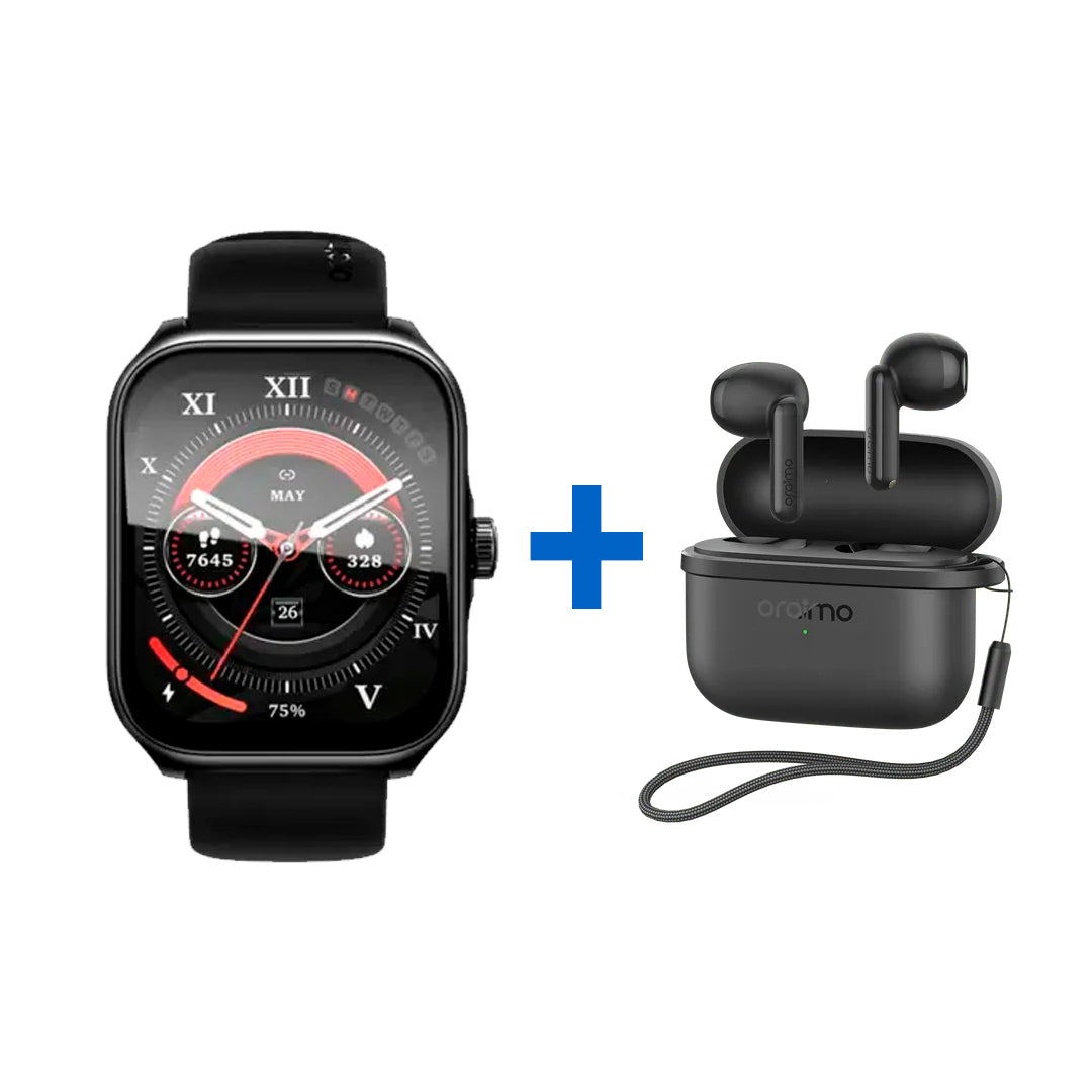 Mobile Walay Deal 02: Oraimo Nova Beat Duo (Watch Nova + SpaceBuds Air)