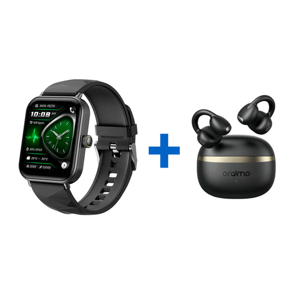 Mobile Walay Deals 03: Oraimo Snap & Sync Bundle (Watch Nova 2 Lite + OpenSnap Earbuds)