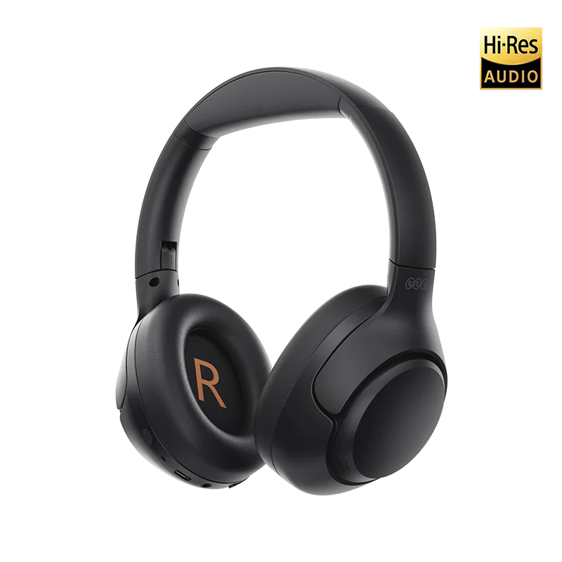 QCY H3 ANC Wireless Headphones – Black | Mobile Walay