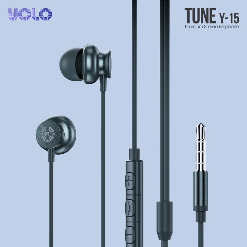 Tune Premium Stereo Earphone (Y-15)