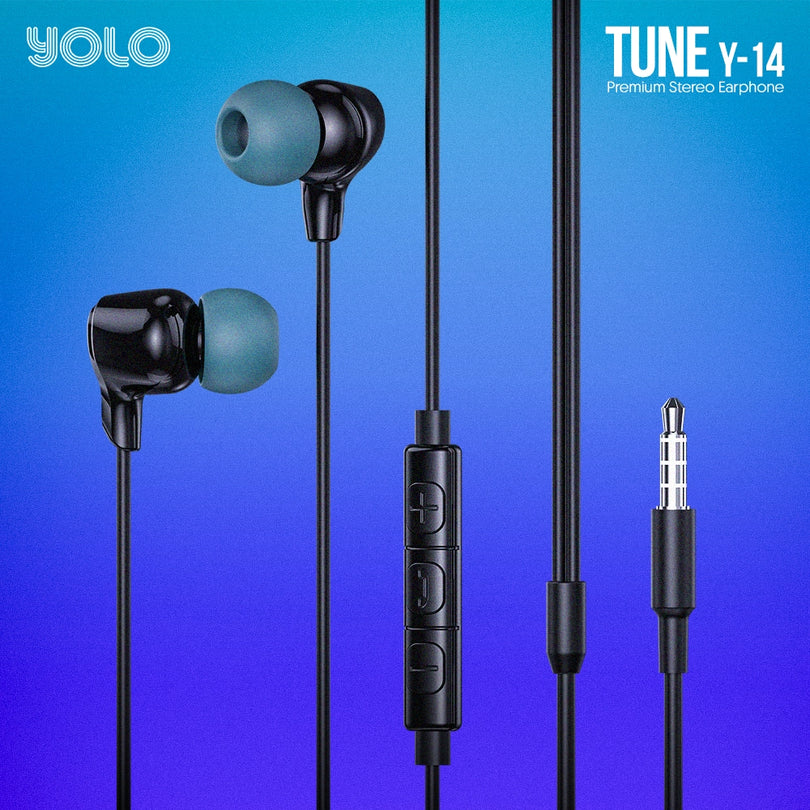 Tune Premium Stereo Earphone (Y-14)