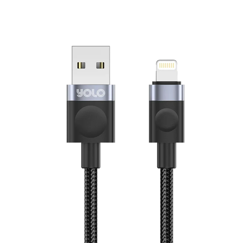 Flow USB to Lightning Fast Charging Cable (Y-077)
