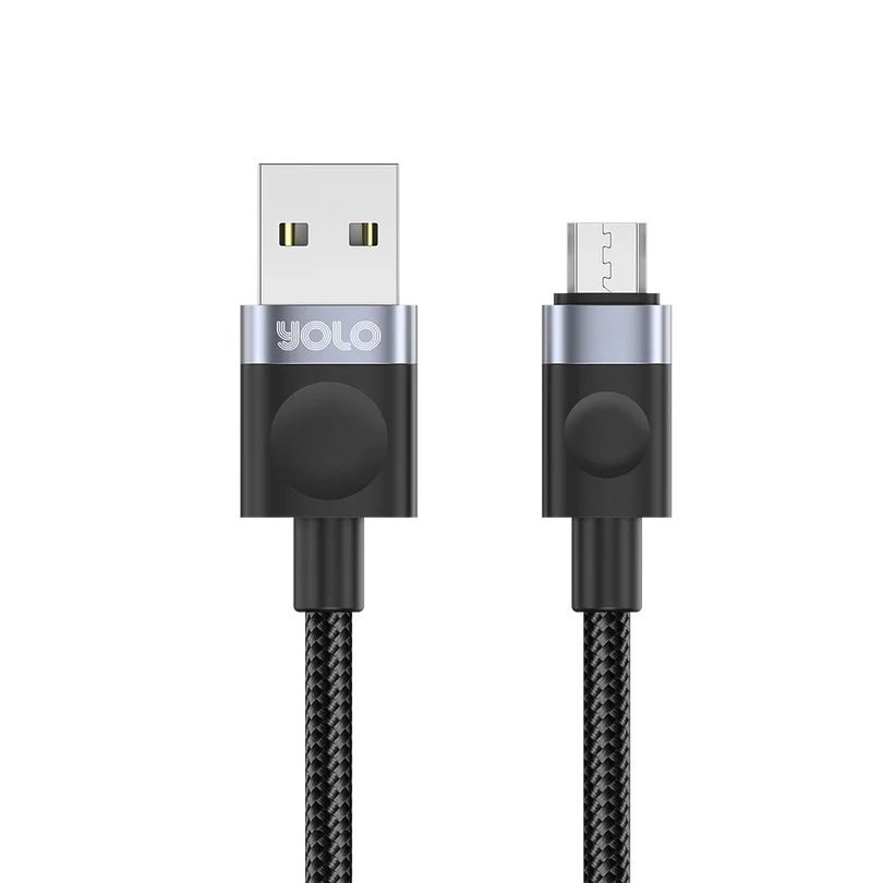 Flow USB to Micro-USB Fast Charging Cable (Y-078)