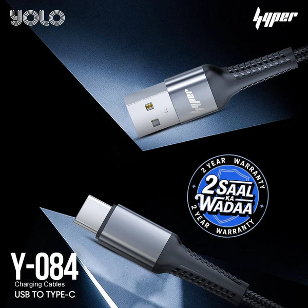 LINK-2 USB to Type C Charging Cable (Y-084)