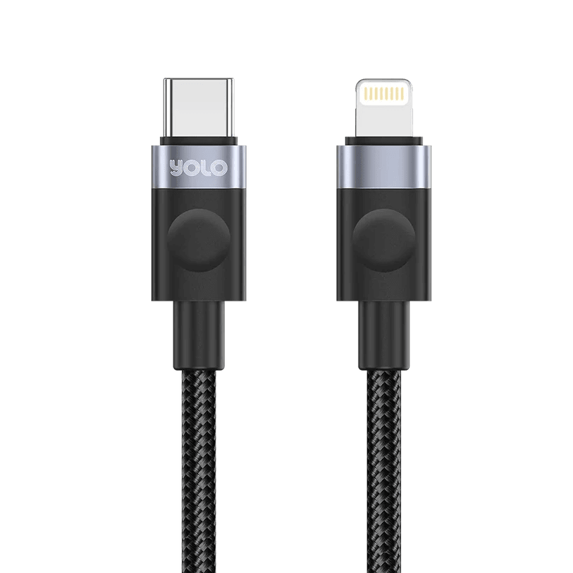 Flow Type-C to Lightning Fast Charging Cable (Y-080) - Mobile Walay