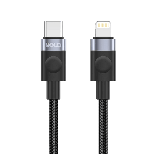 Flow Type-C to Lightning Fast Charging Cable (Y-080) - Mobile Walay