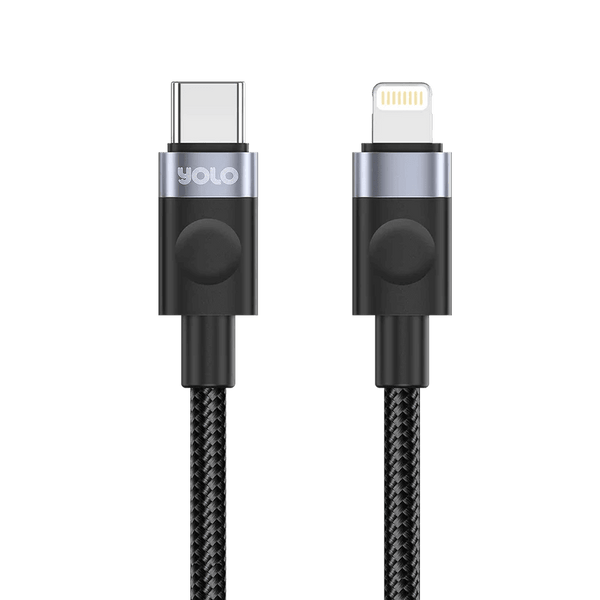 Flow Type-C to Lightning Fast Charging Cable (Y-080) - Mobile Walay