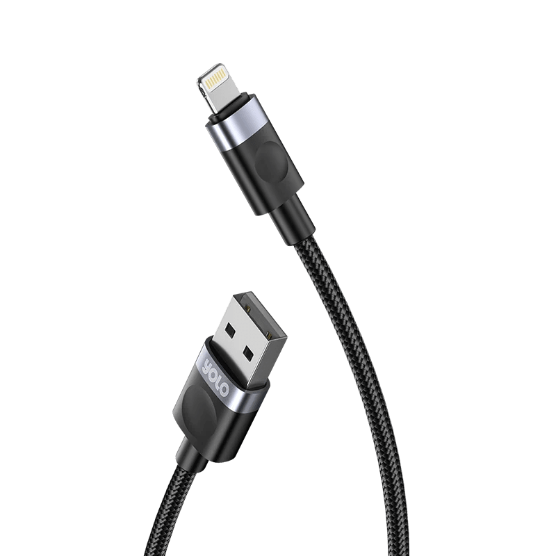Flow USB to Lightning Fast Charging Cable (Y-077) - Mobile Walay