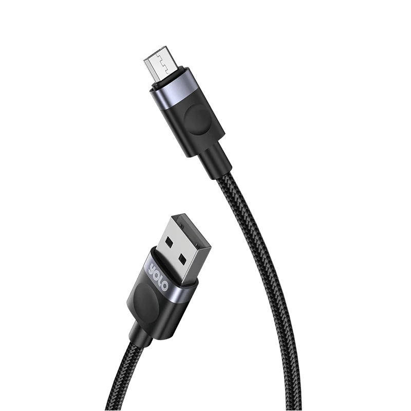Flow USB to Micro-USB Fast Charging Cable (Y-078) - Mobile Walay