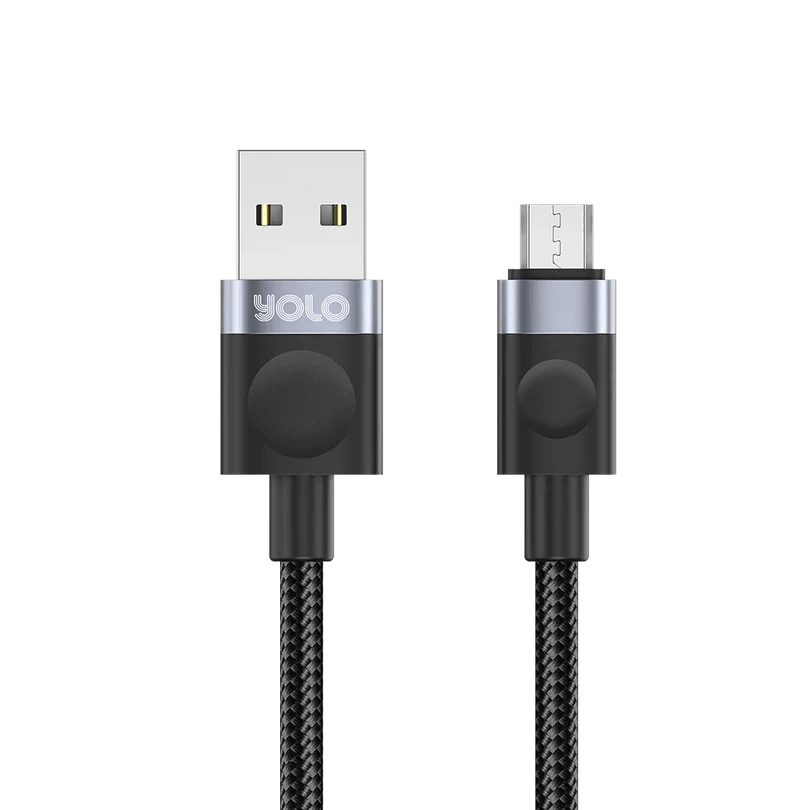 Flow USB to Micro-USB Fast Charging Cable (Y-078) - Mobile Walay