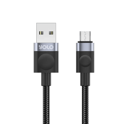 Flow USB to Micro-USB Fast Charging Cable (Y-078) - Mobile Walay