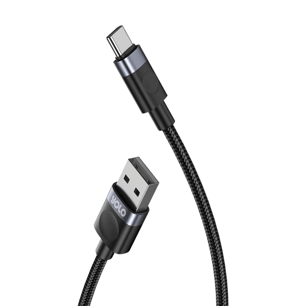 Flow USB to Type-C Fast Charging Cable (Y-076) - Mobile Walay