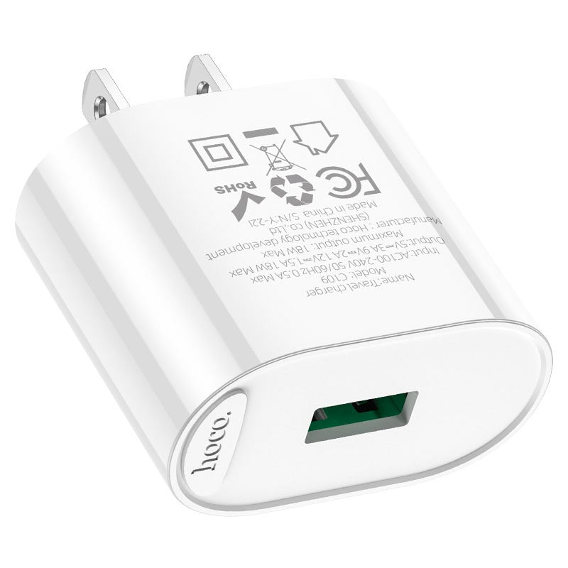 Hoco C109 Fighter 18W Fast Wall Charger