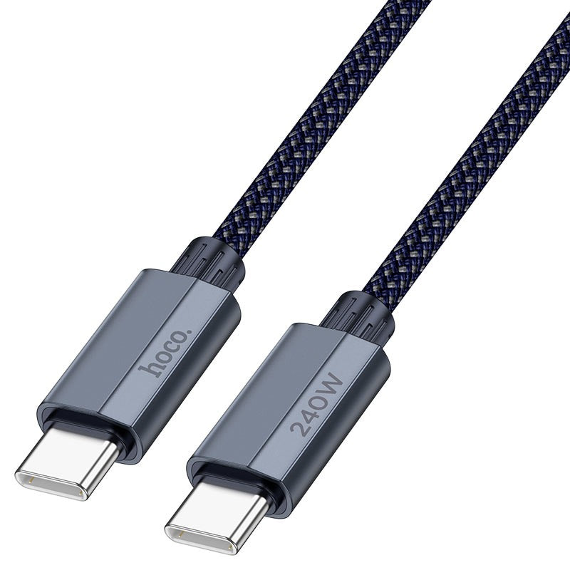 Hoco U134 Primero Type-C to Type-C 240W Fast Charging Data Cable (1.8m)