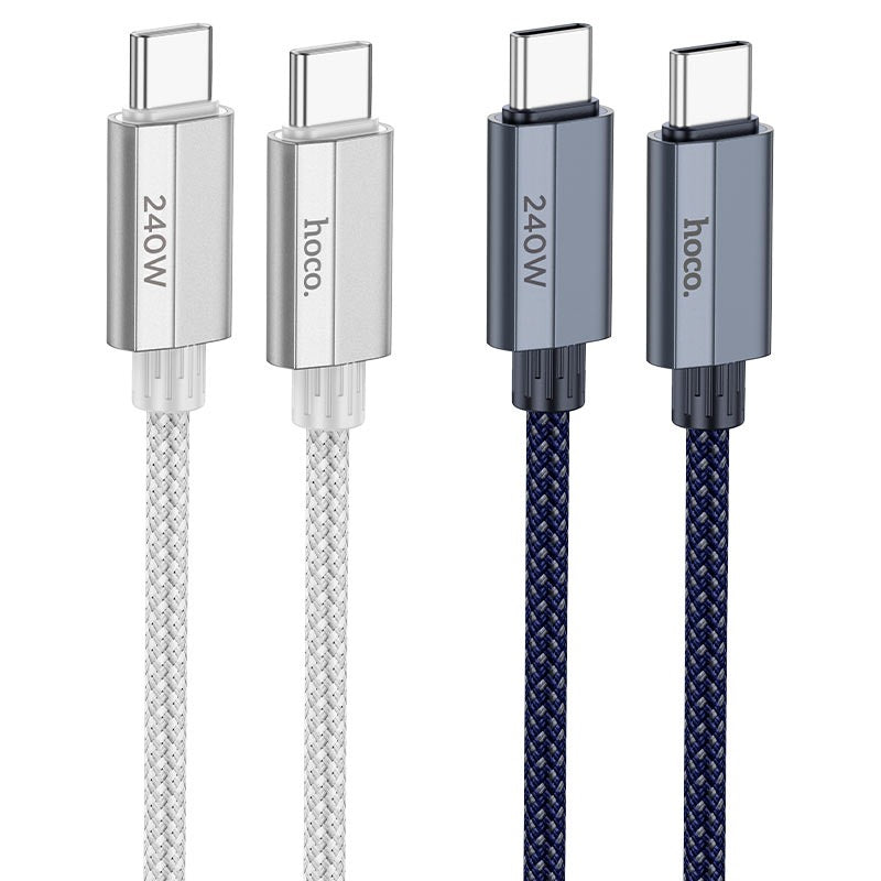 Hoco U134 Primero Type-C to Type-C 240W Fast Charging Data Cable (1.8m)