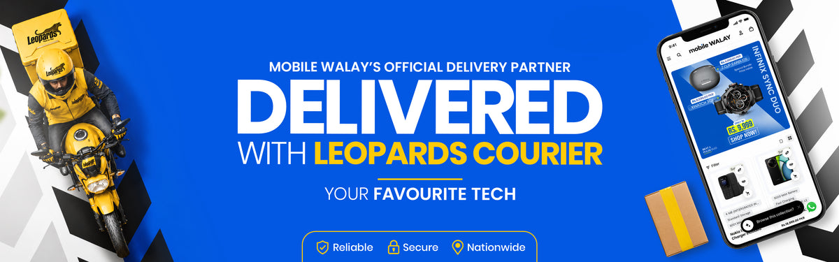 Fast nationwide delivery with Leopards Courier – track your order