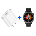 Mobile Walay Deal 04: Aurafit Charge & Go Bundle (Nexa 4 AMOLED Smartwatch + Hoco Fighter 18W Fast Charger) - Mobile Walay
