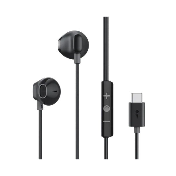 Oraimo Halo Airy Type-C Half In-ear Wired Headphones - Mobile Walay