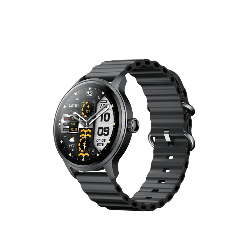 Oraimo Watch 5R Pro 1.43" AMOLED 2.5D Floating Interface IP68 Smart Watch - Mobile Walay