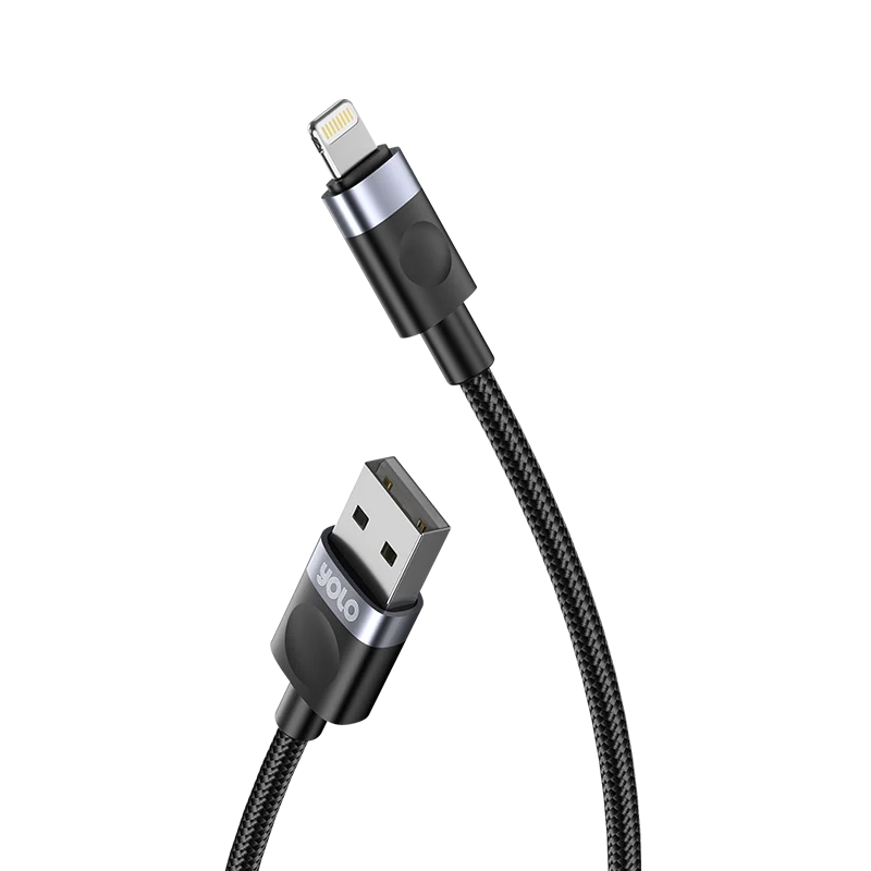 Flow USB to Lightning Fast Charging Cable (Y-077)