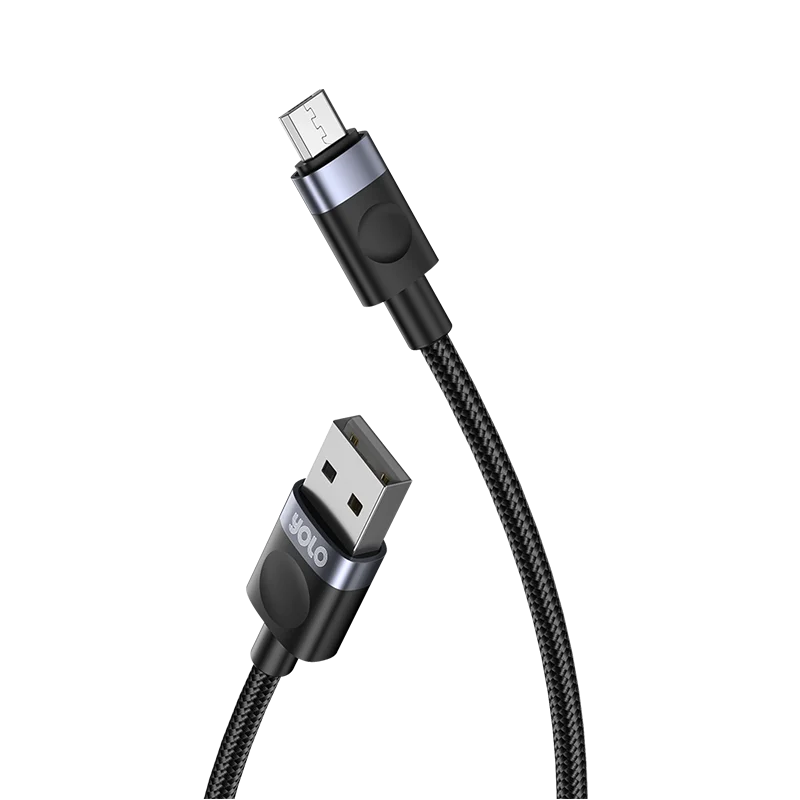 Flow USB to Micro-USB Fast Charging Cable (Y-078)